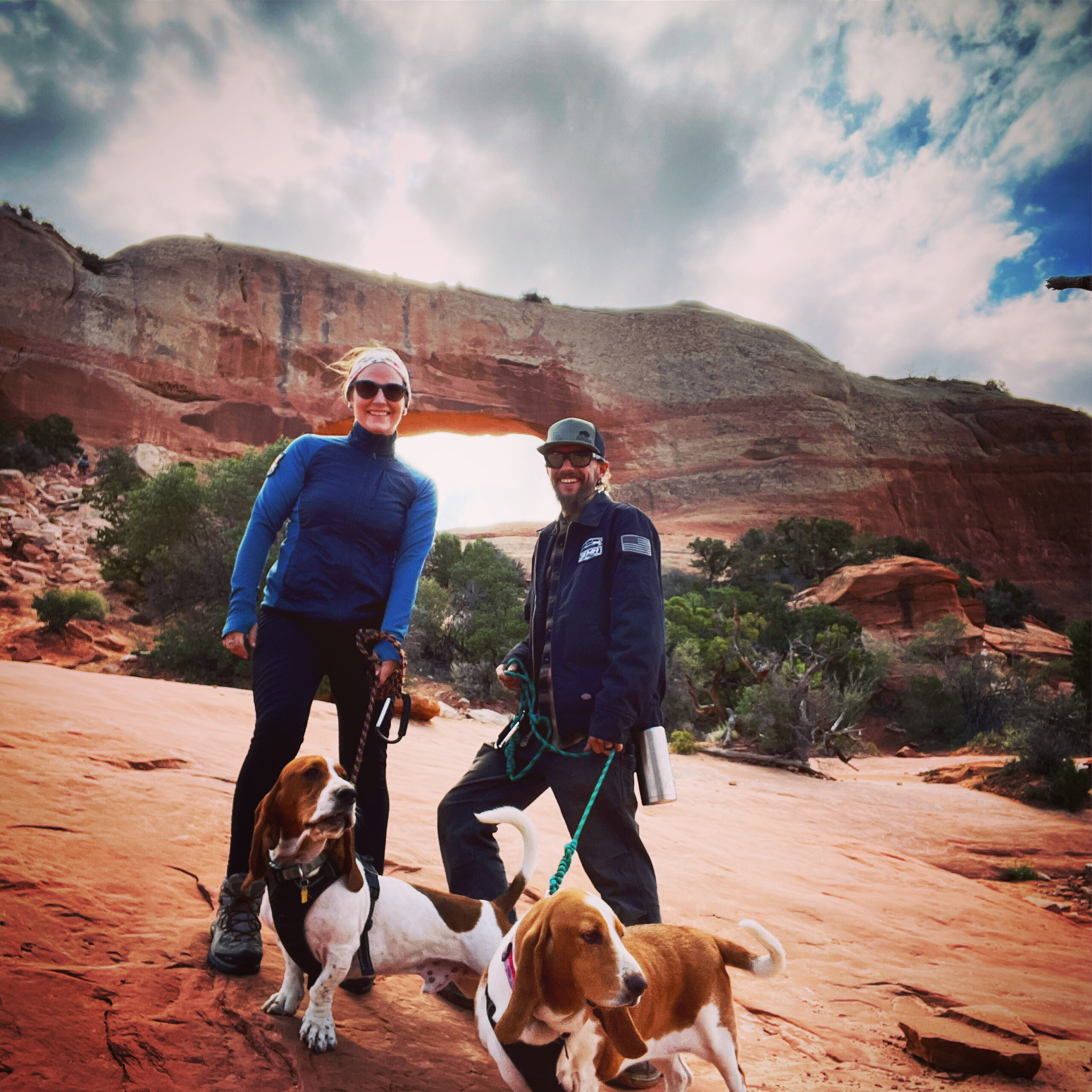 Utah_dog CB Overland, Blue and Charlie in Utah