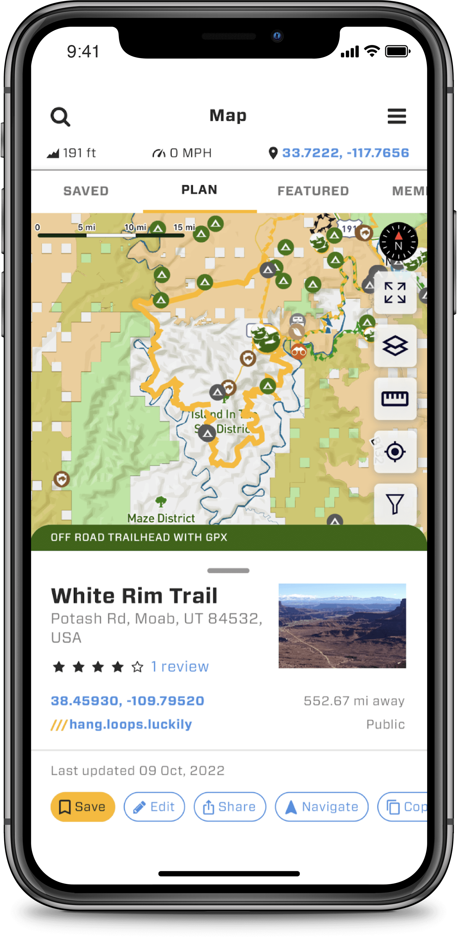 iPhone X front portrait_White Rim Trail