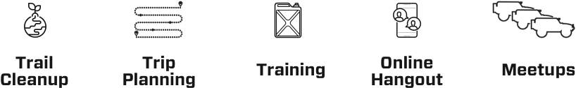 Plan trips. Create meetups. ICONS