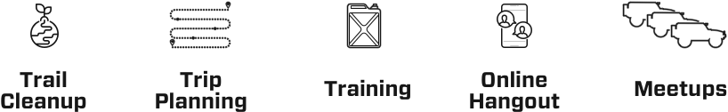 Plan trips. Create meetups. ICONS
